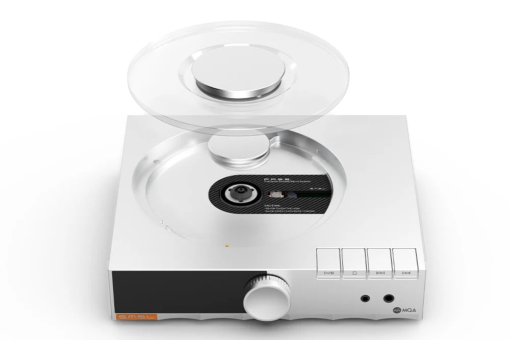 SMSL PL200 MK2 All-in-One CD Player, DAC, and Headphone Amplifier with ESS ES9039Q2M and PLFC Balanced HP Amp