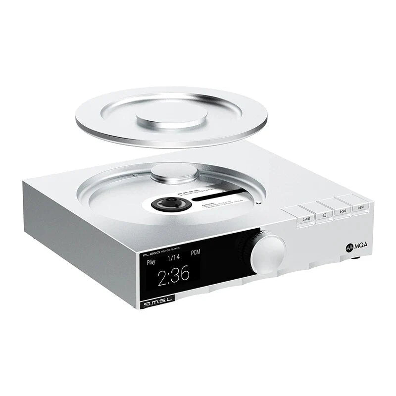 SMSL PL200 MQA-CD Player and DAC with AKM AK4499EX Chip, Balanced XLR Outputs, and Headphone Amplifier