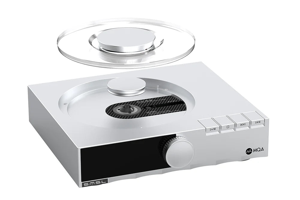 SMSL PL200T MQA-CD Transport with P.A.S.S. Servo System, Clock Input, and I2S AES/EBU Digital Outputs