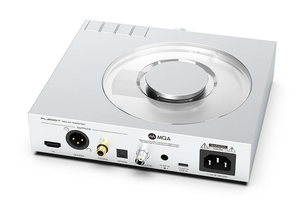 SMSL PL200T MQA-CD Transport with P.A.S.S. Servo System, Clock Input, and I2S AES/EBU Digital Outputs