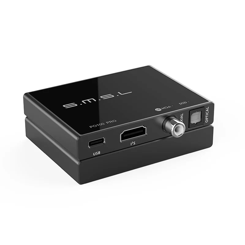 SMSL PO100 PRO USB Digital Interface with MQA Decoding and I2S Output