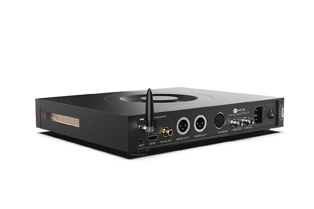 SMSL VMV T2 MQA CD Player and Digital Media Center with P.A.S.S. Servo, I2S, AES/EBU, and Bluetooth LDAC