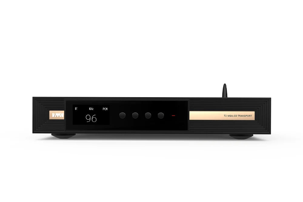 SMSL VMV T2 MQA CD Player and Digital Media Center with P.A.S.S. Servo, I2S, AES/EBU, and Bluetooth LDAC