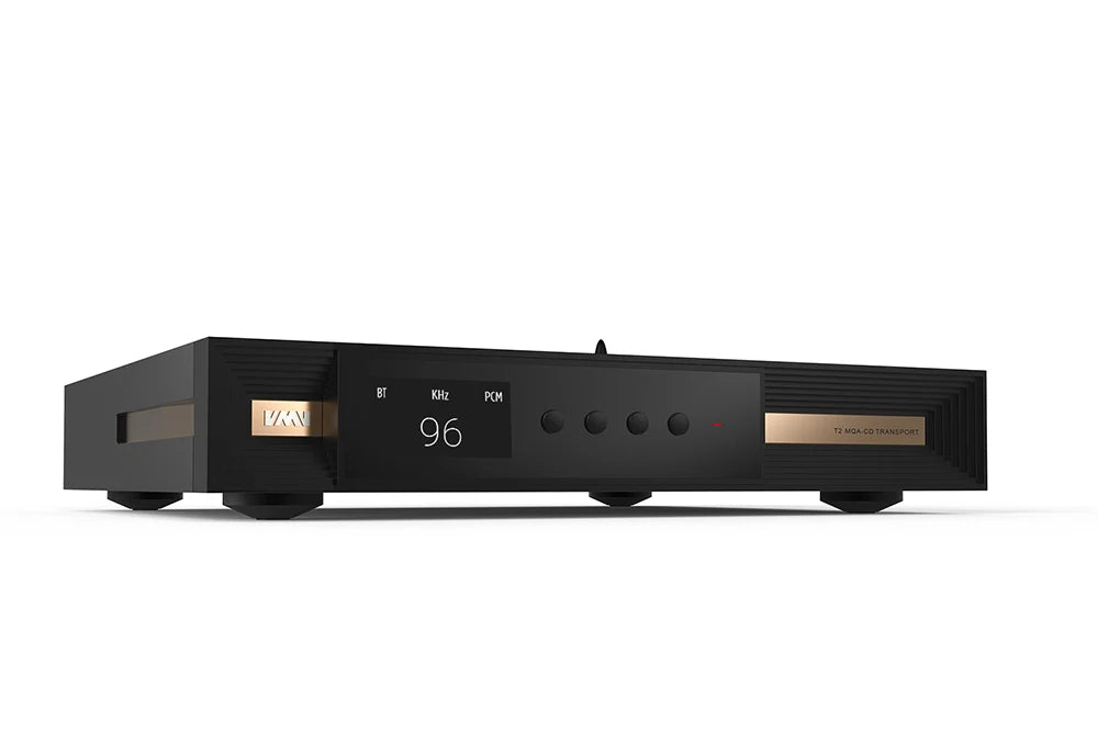 SMSL VMV T2 MQA CD Player and Digital Media Center with P.A.S.S. Servo, I2S, AES/EBU, and Bluetooth LDAC