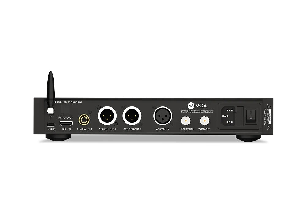 SMSL VMV T2 MQA CD Player and Digital Media Center with P.A.S.S. Servo, I2S, AES/EBU, and Bluetooth LDAC