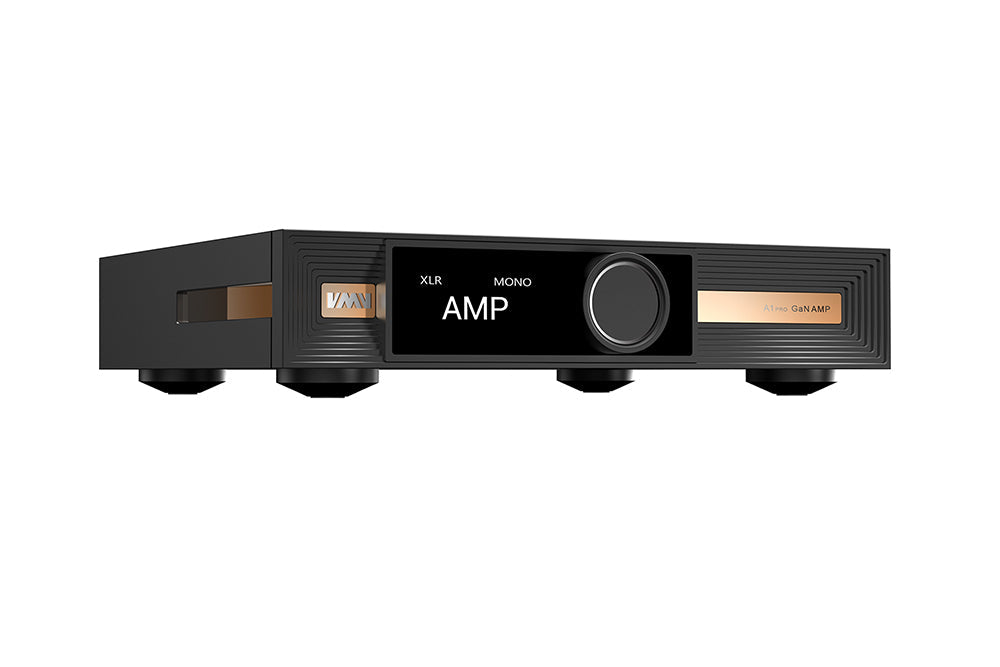 SMSL VMV A1 PRO Gallium Nitride Power Amplifier — 160W×2 Stereo / 400W Mono Class D Speaker Amp