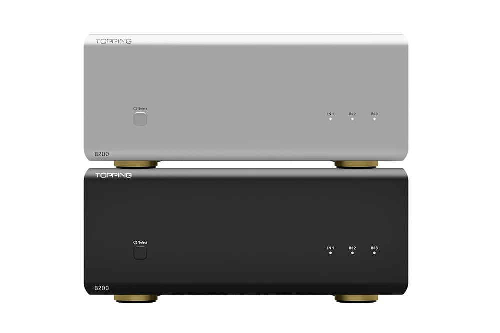 topping b200 mono power amplifier front view