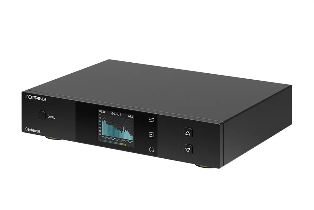 topping centaurus r2r dac interface closeup