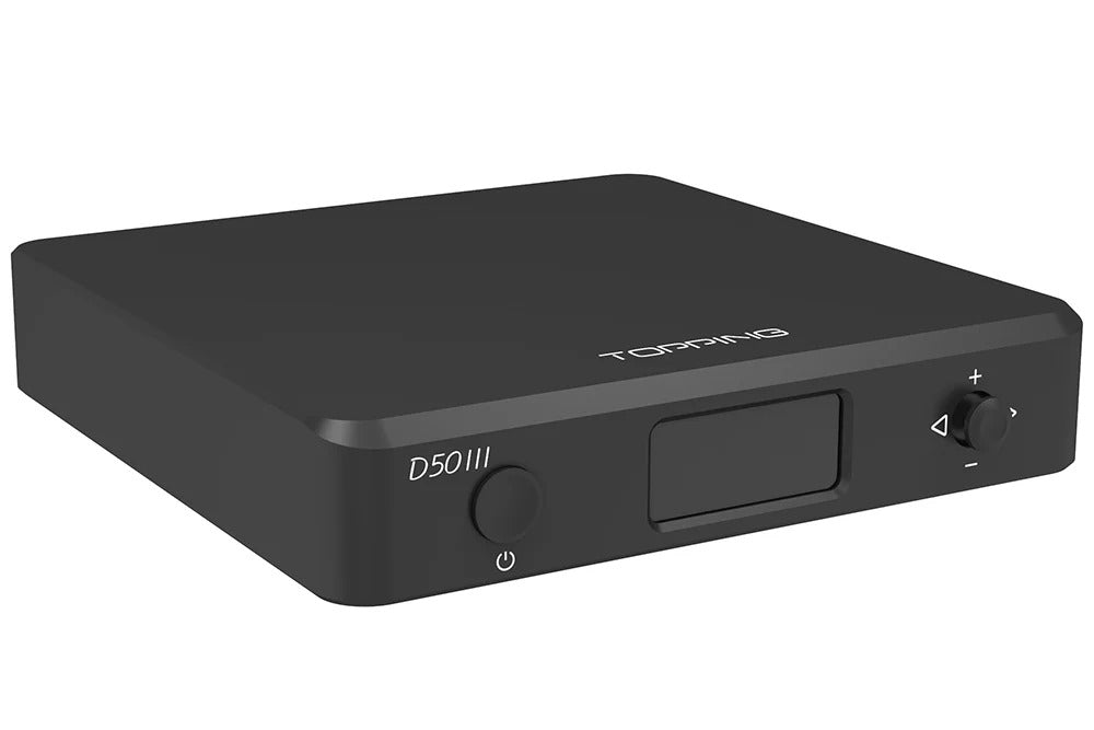 topping d50 iii dac black finish