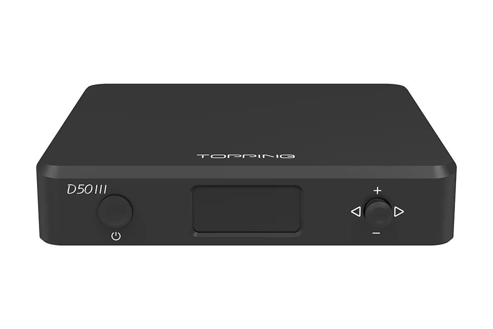 topping d50 iii dac front view