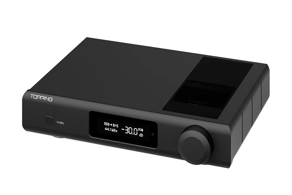 topping d90 iii discrete dac black finish