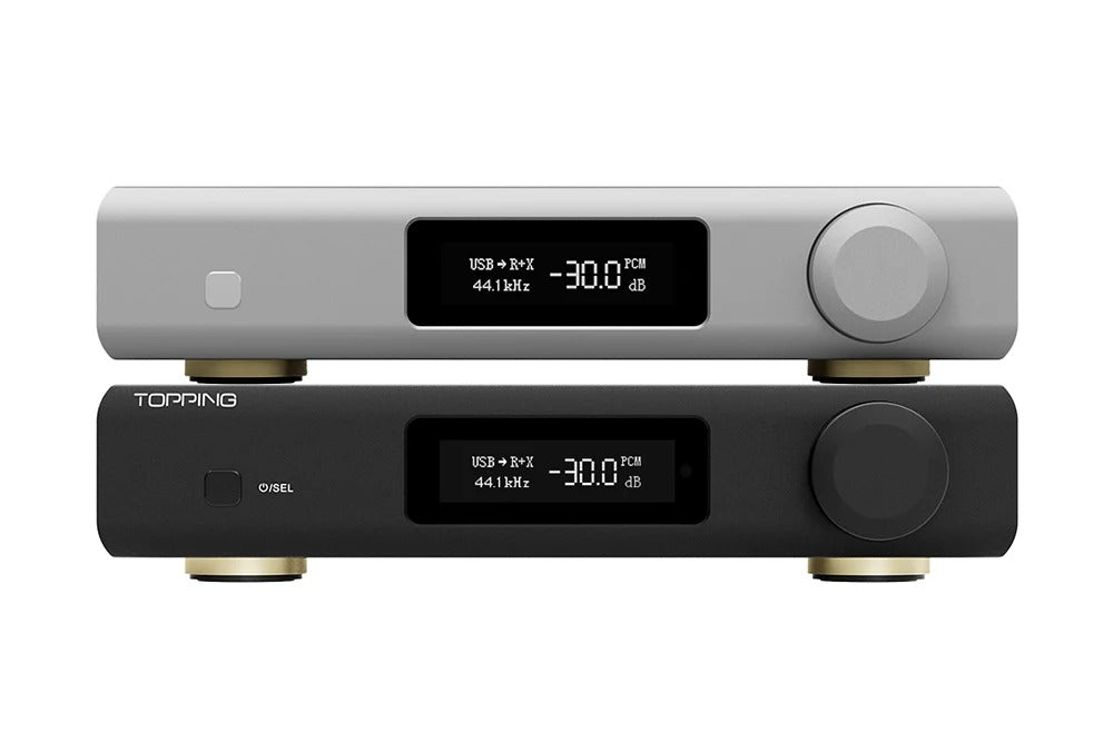 topping d90 iii discrete dac front view
