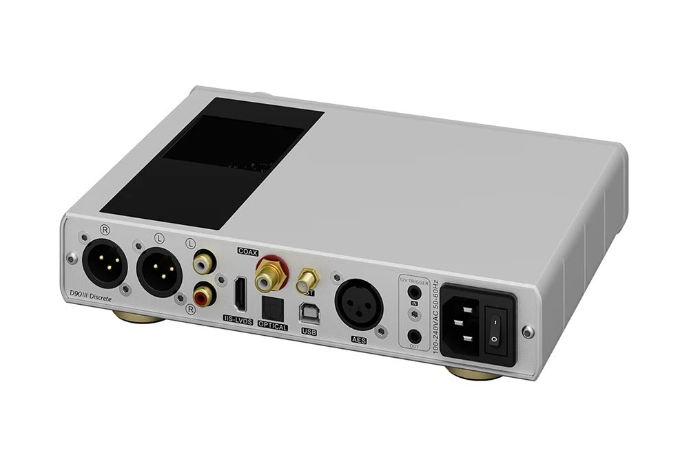 topping d90 iii discrete dac silver finish