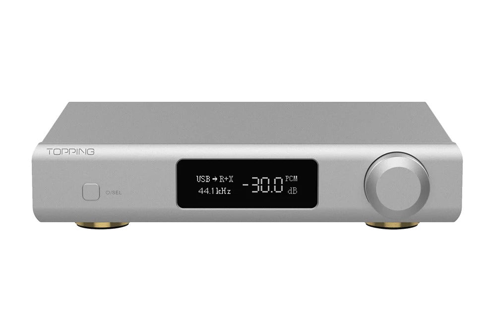 topping d90 iii sabre dual es9039spro dac front view