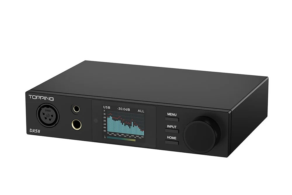 topping dx5 ii black front angle view