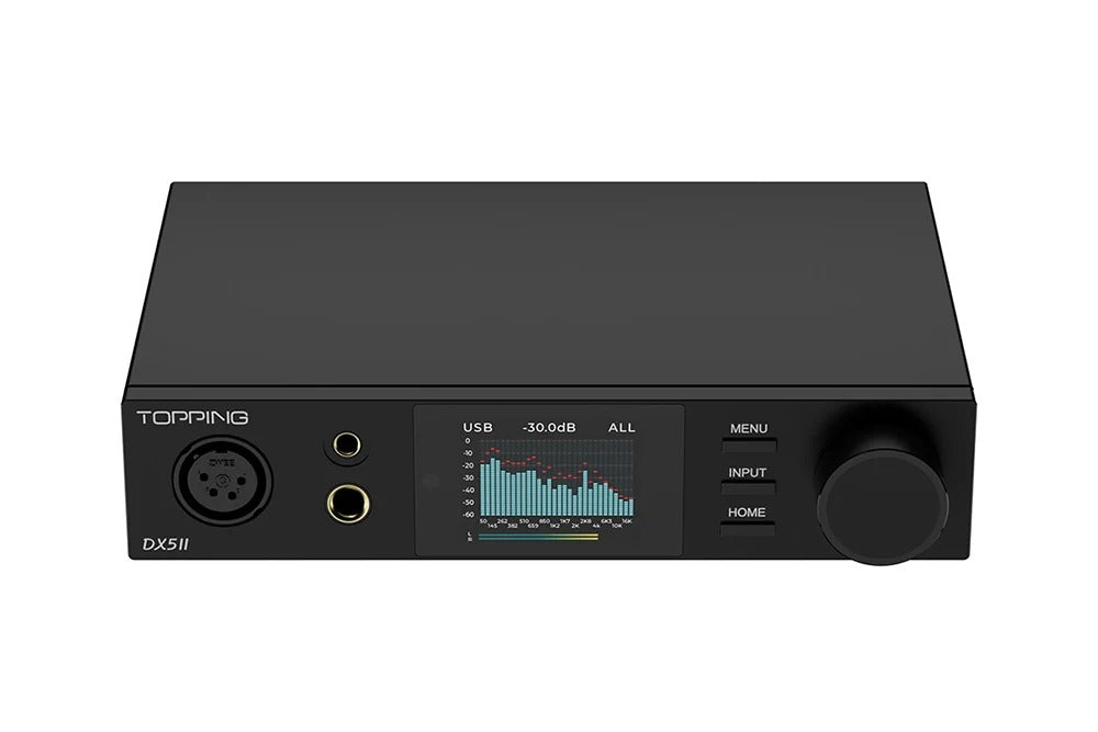 topping dx5 ii black front view