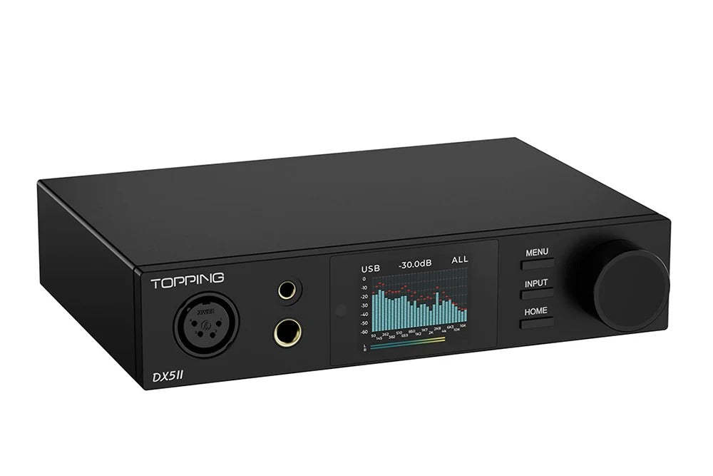 topping dx5 ii black left angle view