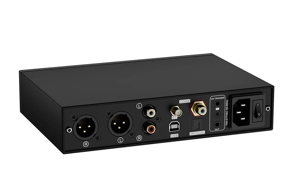topping dx5 ii black rear panel view