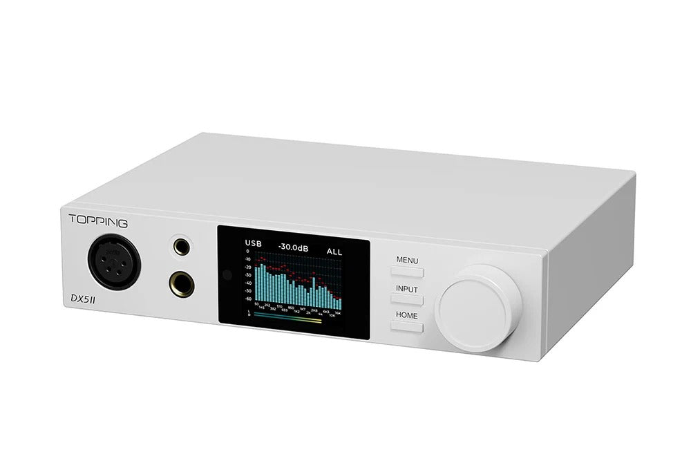 topping dx5 ii white front angle view
