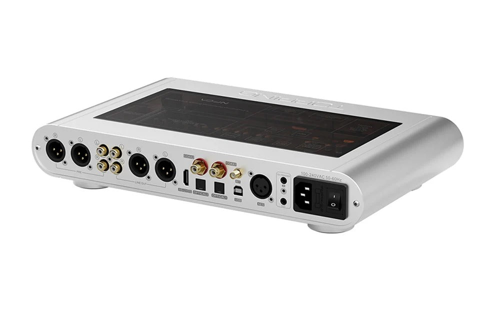 topping dx9 discrete dac headphone amplifier angle view