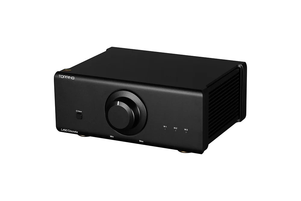 topping la90 discrete power amplifier black finish