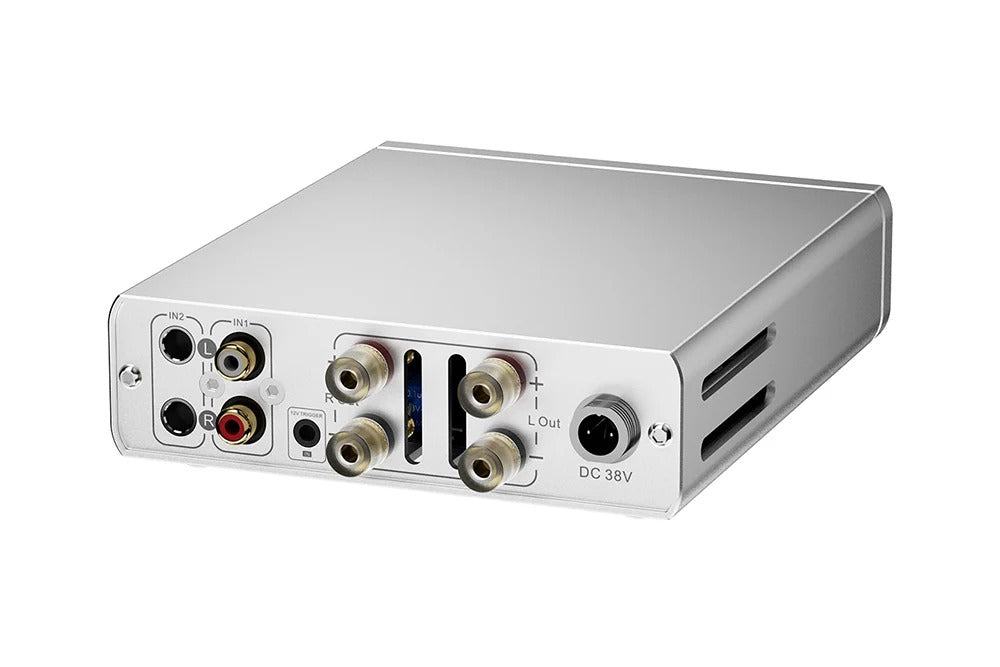 topping mini 300 power amplifier desk setup