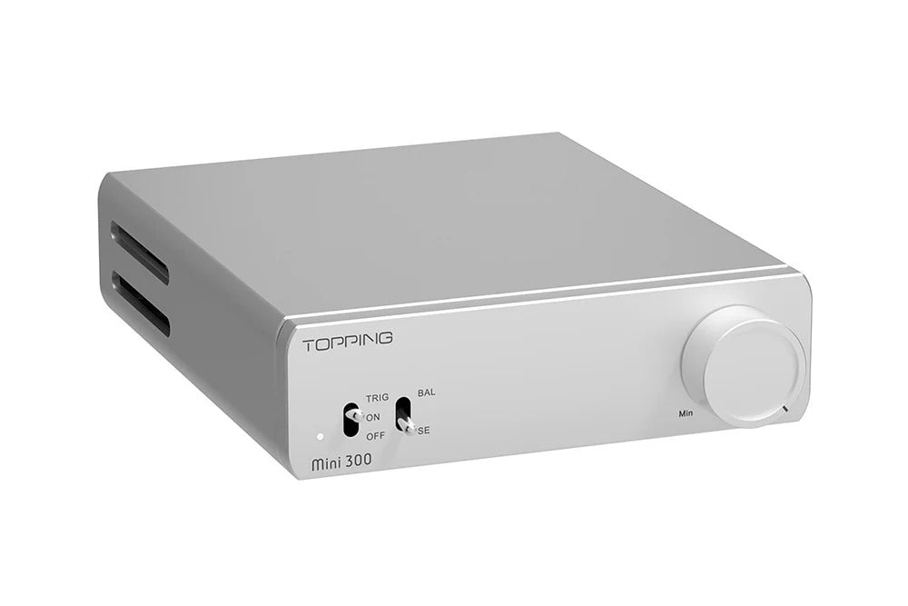 topping mini 300 power amplifier input closeup
