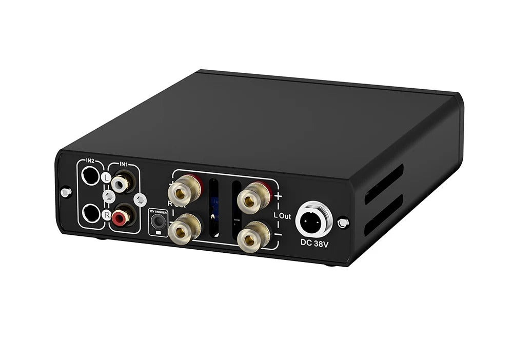 topping mini 300 power amplifier silver finish