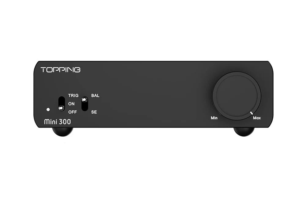 topping mini 300 power amplifier top view