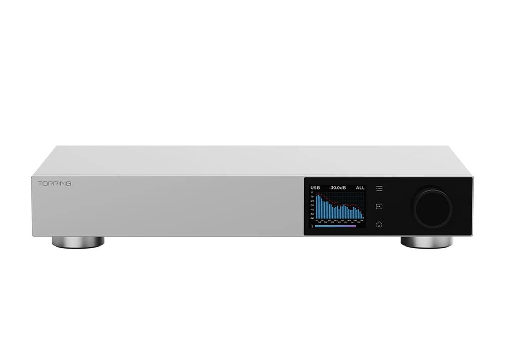 TOPPING PRE900 Fully Balanced Preamplifier Front View