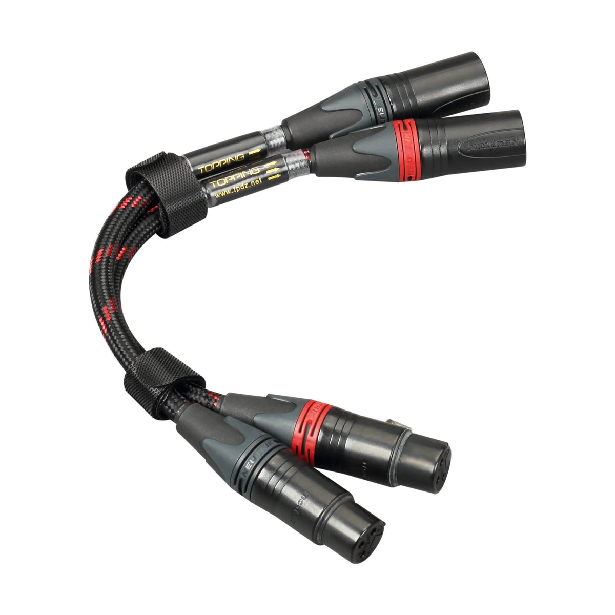TOPPING TCX1 6N Single Crystal Copper XLR-XLR Balanced Audio Cable