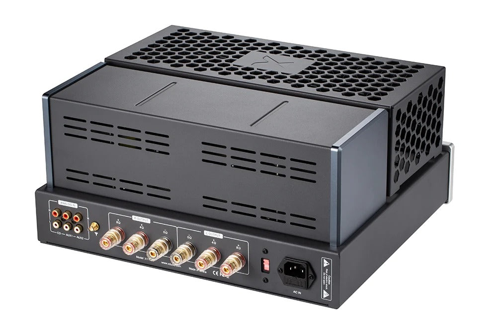 xduoo a35 el34 tube integrated amplifier side view