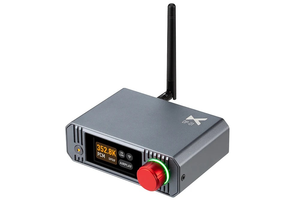 xduoo dp01 music streamer dac angle view