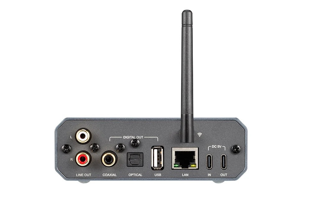 xduoo dp01 music streamer dac side view