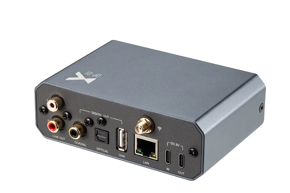 xduoo dp01 music streamer dac top view