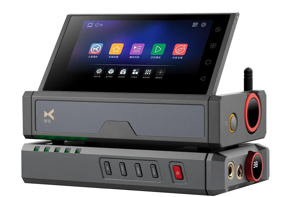xduoo dp10 portable streaming player front view