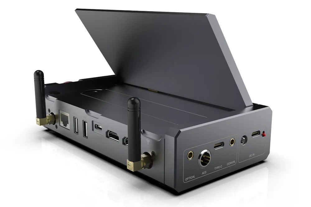 xduoo dp10 portable streaming player interface
