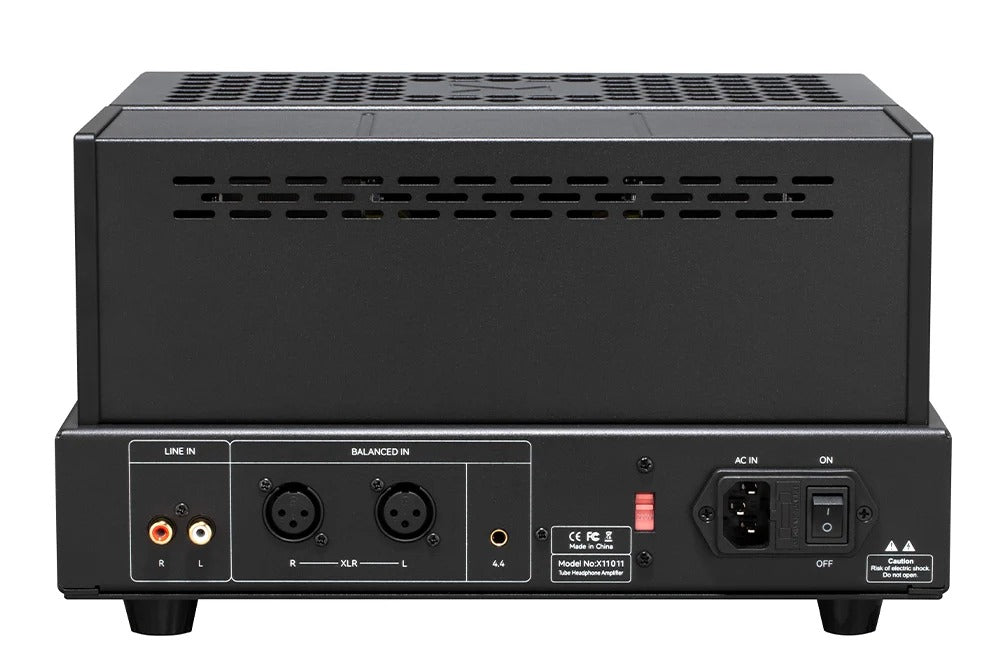 xduoo ta68 balanced tube headphone amplifier tubes visible